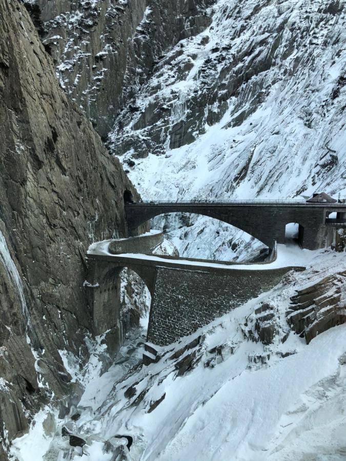 Appartamento Alpine Haus Göschenen Esterno foto